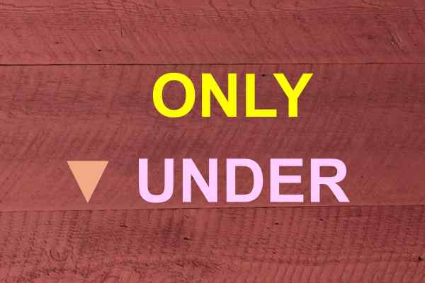 03-ONLY UNDER